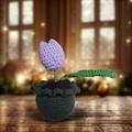 Crochet Potted Tulip