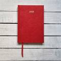 2025 Yearly Red Hardcover Planner from Bhav Products