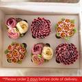 Ministry of Cupcakes - Box of 6 - Lilac Flowers