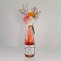 Calvet Rose D'Anjou Rose Wine (750 ml) with Mini Floral Bouquet