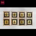 Brass Astamangal frame 7″