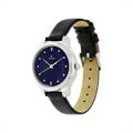 Titan Women's Chic minimalist watch with Blue dial and leather strap 2481SL08