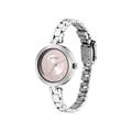 Titan Lagan Pink Dial Analog Metal Strap Watch for Women 2598SM06