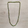 Dark Green and Gold Traditional Potey Necklace