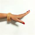 Gold-plated Bangles B (Set of 4)