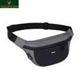 WILDHORN 2.4L Waist Bag for Unisex I Headphone Hole I Ultra Strong Stitching, Sturdy Zippers, Waterproof, Fanny Pack for Hiking Travel Camping Running Sports with Adjustable Strap (Grey Melange)