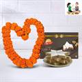 Bhai Tika Sayapatri Mala with Kaju Barfi