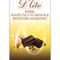 D'lite Sugarfree Hazelnut Flavour Roasted Almonds 50% Dark (80 g)