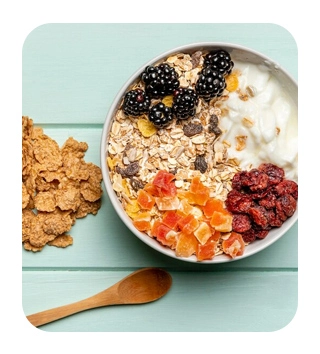 Oats, Muesli & Cornflakes