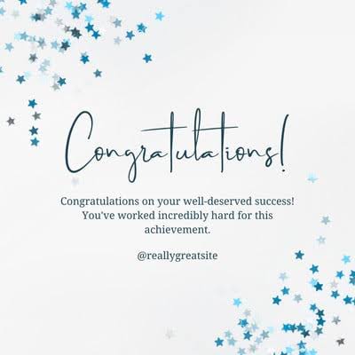 Congratulations Cards
